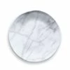 TarHong Melamine Tabletop 8.5" Round Salad Plate | Carrara Marble -Dinnerware Sales pon1085tscm