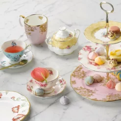 Royal Albert 100 Years 1950-1990 10-Piece Set | Festival, Golden Rose, Poppy, Rose Blush & Bouquet -Dinnerware Sales ramugs11 1