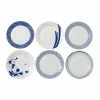 Royal Doulton Pacific Mixed 11" Dinner Plates Set Of 6 -Dinnerware Sales royal doulton pacific mixed 11 dinner plates set of 6 40034435