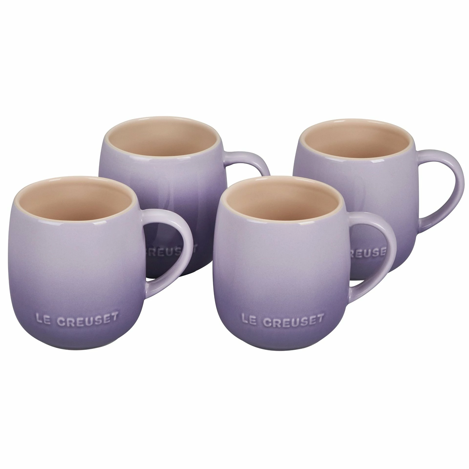 Le Creuset 13oz Heritage Mugs (Set Of 4) | Provence Purple 3 Le Creuset 13oz Heritage Mugs (Set Of 4) | Provence Purple