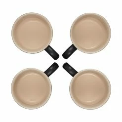 Le Creuset 14oz Mugs (Set Of 4) | Licorice -Dinnerware Sales rs11743 pg90433at 0020 3 lpr 1