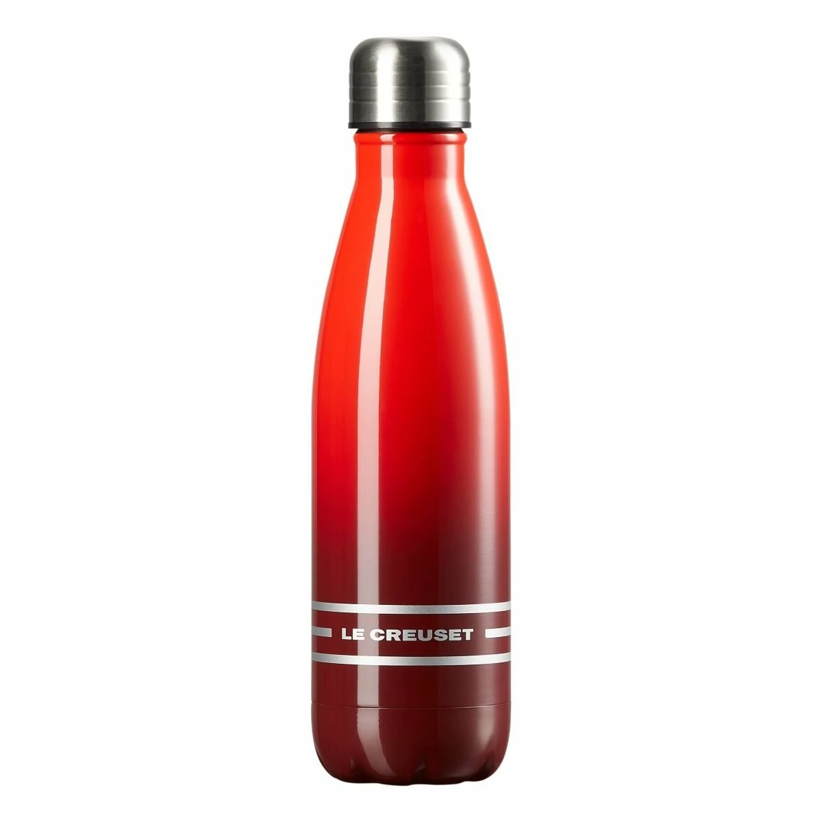 Le Creuset Stainless Steel Hydration Bottle | Cerise 3 Le Creuset Stainless Steel Hydration Bottle | Cerise