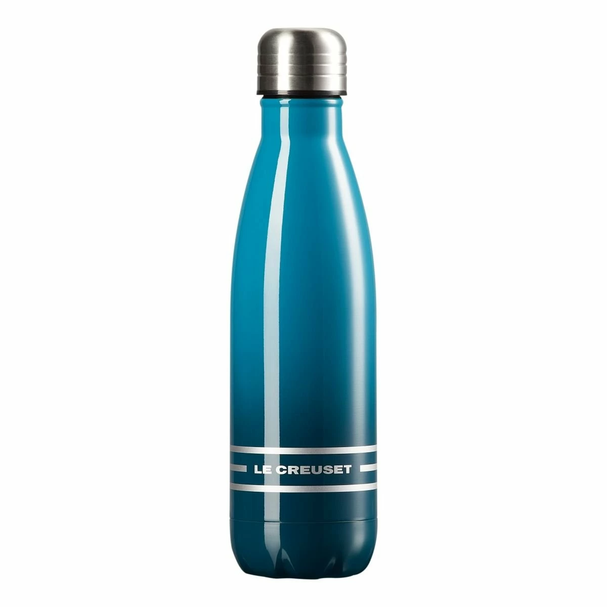 Le Creuset Stainless Steel Hydration Bottle | Deep Teal 3 Le Creuset Stainless Steel Hydration Bottle | Deep Teal