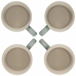 Le Creuset 14oz Mugs Set Of 4 | Sea Salt -Dinnerware Sales rs17107 pg90433a 00717 3