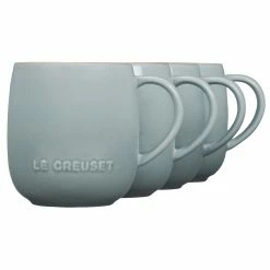 Le Creuset 13oz Heritage Mugs (Set Of 4) | Sea Salt -Dinnerware Sales rs17587 pg90433a 00717 2p
