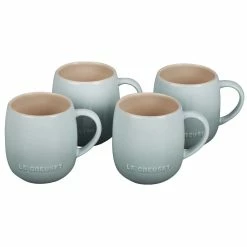 Le Creuset 13oz Heritage Mugs (Set Of 4) | Sea Salt