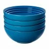 Le Creuset 22oz Soup Bowls - Set Of 4 | Marseille Blue -Dinnerware Sales rs7747 pg9102s4 1659 lpr