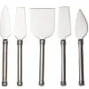 RSVP International RSVP Endurance Cheese Knives Set Of 5 -Dinnerware Sales rsvp endurance satin cheese knives set nive 5