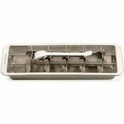 RSVP International RSVP Endurance Stainless Steel Ice Cube Tray -Dinnerware Sales rsvp top view ice cube tray ice 18