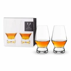 Viski® Footed Crystal Scotch Glasses -Dinnerware Sales scotch3
