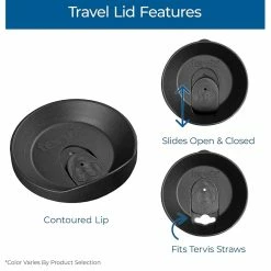Tervis® Travel Lid | Fits 16oz Tumblers - Brown -Dinnerware Sales skulltumbler3 18