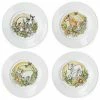 Everything Kitchens Barnyard Baby Animals 7.5" Dessert Plates (Set Of 4) | Assorted 2 Everything Kitchens Barnyard Baby Animals 7.5" Dessert Plates (Set Of 4) | Assorted -Dinnerware Sales small plate set 1