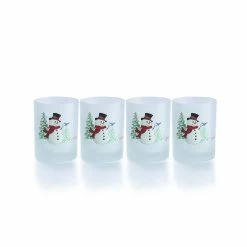 Fiesta® Drinkware Set Of 8 | Snowman 9 Fiesta® Drinkware Set Of 8 | Snowman -Dinnerware Sales snowmandof