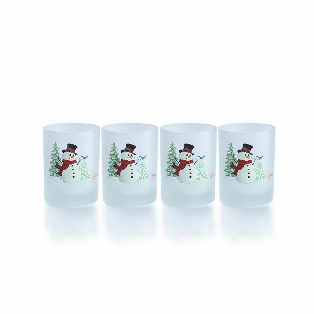 Fiesta® Drinkware Set Of 8 | Snowman 5 Fiesta® Drinkware Set Of 8 | Snowman - Image 3