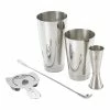 Mercer Barfly Basic Set | Stainless Steel -Dinnerware Sales stainless steel basic set main white background