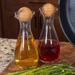 Sagaform Nature Oil/Vinegar Bottles With Oak Stopper -Dinnerware Sales swiss diamond lifestyles square 0008 swiss diamond lifestyles 2022 3247