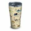 Tervis® 20oz Triple-Walled Insulated Stainless Steel Tumbler With Lid | Guy Harvey® Charts -Dinnerware Sales tervis 1 2