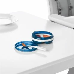 OXO Tot Feeding Spoon Set With Soft Silicone | Navy -Dinnerware Sales tot 61138200 9