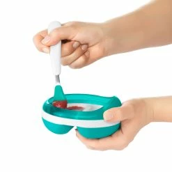 OXO Tot Feeding Spoon Set With Soft Silicone | Teal 12 OXO Tot Feeding Spoon Set With Soft Silicone | Teal -Dinnerware Sales tot 61138300 4