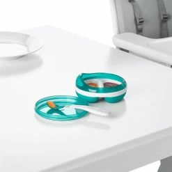OXO Tot Feeding Spoon Set With Soft Silicone | Teal 13 OXO Tot Feeding Spoon Set With Soft Silicone | Teal -Dinnerware Sales tot 61138300 9