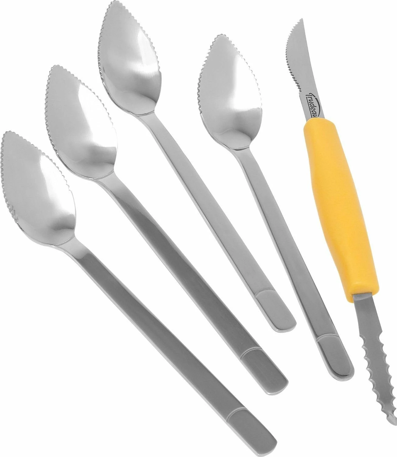 Trudeau Grapefruit Spoon Set 3 Trudeau Grapefruit Spoon Set