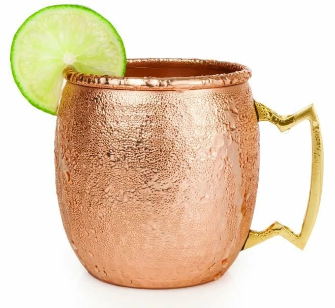 True Brands 16oz Old Kentucky Copper Moscow Mule Mug - Hammered 3 True Brands 16oz Old Kentucky Copper Moscow Mule Mug - Hammered