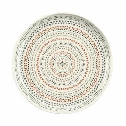 TarHong Planta Tabletop 10.5" Round Dinner Plate | Desert Mandala