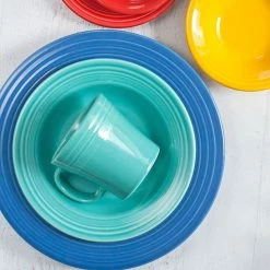 Fiesta® 15oz Tapered Mug | Turquoise 6 Fiesta® 15oz Tapered Mug | Turquoise -Dinnerware Sales turquoise 15oz mug