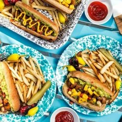 Crow Canyon Home Crow Canyon 10.25" Dinner Plate Marbled Turquoise -Dinnerware Sales turquoise hot dog dinner plate