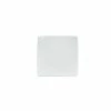 Fortessa Fiji Coupe 4.75" Square Plate | White -Dinnerware Sales w6ixh4lnkzxjaxvzkynx