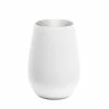 Stolzle 15.75oz Olympia Glass Tumblers - Set Of 6 | White & Silver -Dinnerware Sales white silverglasstumbler