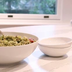 Emile Henry 6" X 2" Individual Salad Bowl | Charcoal -Dinnerware Sales white11copy 1024x1024 2x